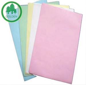 Prix de gros Feuilles de papier autocopiant NCR 50gsm 55gsm 60gsm, impression claire, sans encre, pour bons de commande - Product Image 1