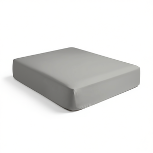 Sábana Ajustable 100% Algodón Gris Alemán Individual 90x200cm - Product Image 3