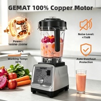 Elektrische multifunctionele blender 3L BPA-vrije kan Commerciële huishoudelijke keukenmolen Nutri Blender