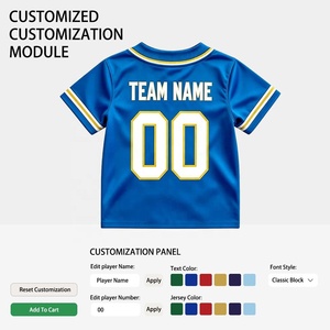 Maillot de football personnalisé pour tout-petit, tenue de premier anniversaire, nom et numéros d'équipe personnalisés pour les fêtes d'anniversaire - Product Image 2