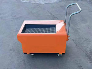 Petite pompe à béton électrique portable à économie d'énergie avec une productivité de 3 à 6 m³/h, transport horizontal de 10 m et vertical de 7 m - Product Image 3