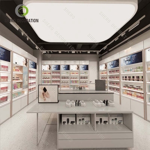 Escaparate de exhibición de cosméticos de salón profesional de pie con cerradura para productos para el cuidado de la piel Escaparate de exhibición de cosméticos - Product Image 5