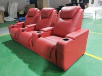 Fauteuil de massage électrique de luxe élargi avec fonction de chauffage et de refroidissement fauteuil de salon ergonomique inclinable pour appartement, théâtre