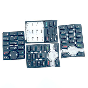 Clavier en silicone de qualité alimentaire personnalisé pour téléphone portable et appareils électroménagers, boutons poussoirs durables et étanches - Product Image 1