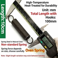 Ressorts de tension en spirale en acier inoxydable pour porte de four et gril BBQ, ressorts d'extension industriels haute résistance