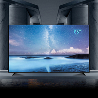 Écran CSOT de qualité A, 65 pouces, 4K UHD, affichage commercial professionnel, fonctionnement stable 24h/24 et 7j/7, verre anti-éclatement, Smart TV