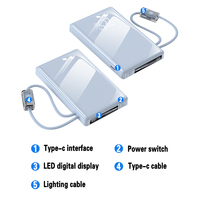 Mini Power Bank Porte-clés Personnalisé 10000 mAh – Chargeur Portable Ultra-Compact à Charge Rapide 10000 mAh