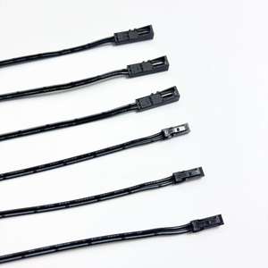 LED 가구 조명을위한 20/22/24 AWG 와이어 하네스 듀퐁 L813 2 핀 2.54mm 플러그 연장 케이블 - Product Image 2