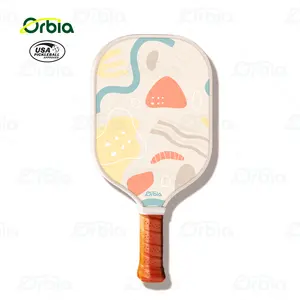 Orbia olahraga pegangan antiselip USAPA disetujui Pickleball dayung T700 serat karbon tekstur kain EVA inti perforasi olahraga EVA