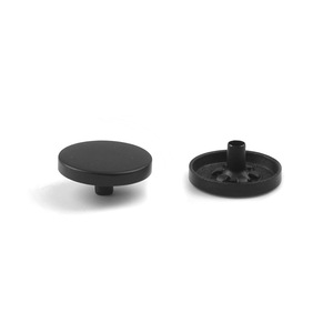 Alloy <b>Snap</b> <b>Fasteners</b> 24L=15.0 Mm Round Durable For Garment Jeans Down Jacket Workwear - Product Image 1