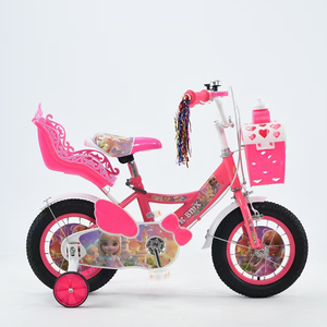 Vélo à Bas Prix Rose pour Enfants de 3 à 12 Ans avec <span class=keywords><strong>Porte</strong></span>-Livre et Siège Bébé - Product Image 6