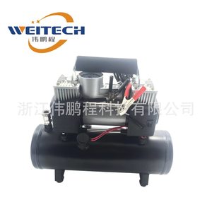 Bocina para Auto Weitech de 12V, Doble Tono, Impermeable, de Alta Frecuencia, con Relé, Tipo Cuenco, Color Negro y Rojo - Product Image 1