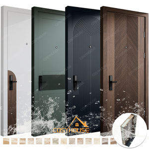 Puerta de Baño WPC, Puerta Interior Impermeable, Diseño Moderno - Product Image 1