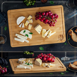 Tabla de Cortar de Bambú Cuadrada, Gruesa, Antimoho, para Cocina - Product Image 2