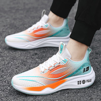 Chaussures de sport respirantes pour l'extérieur, baskets de marche, athlétisme, tennis, course à pied, chaussures décontractées pour hommes, vente en gros du fabricant
