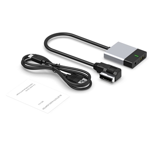 Phổ âm thanh màu xanh-răng Adapter cho Audi Ami <span class=keywords><strong>mmi</strong></span> + Mercedes-Benz giao diện âm nhạc ba trong một chức năng USB AUX Trinity Cáp - Product Image 1