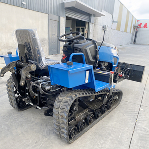 Multifuncional CE EPA Crawler Rotary Tiller Slope Farming Hillside <span class=keywords><strong>Campo</strong></span> en terrazas Labranza anfibia con accesorio - Product Image 3