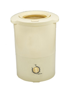 Extractor de Agua para Ropa de 2 kg, Secadora Transparente Redonda, Mini Deshidratador Centrífugo para el Hogar y Hoteles, Carcasa de Plástico - Product Image 4