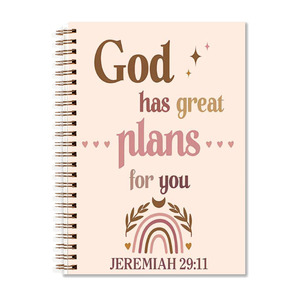 Diario bíblico, Dios tenía grandes planes para ti, cuaderno <span class=keywords><strong>de</strong></span> escritura, diario para <span class=keywords><strong>niñas</strong></span>, cuaderno <span class=keywords><strong>de</strong></span> espiral <span class=keywords><strong>de</strong></span> tapa dura gobernado por la Universidad - Product Image 2