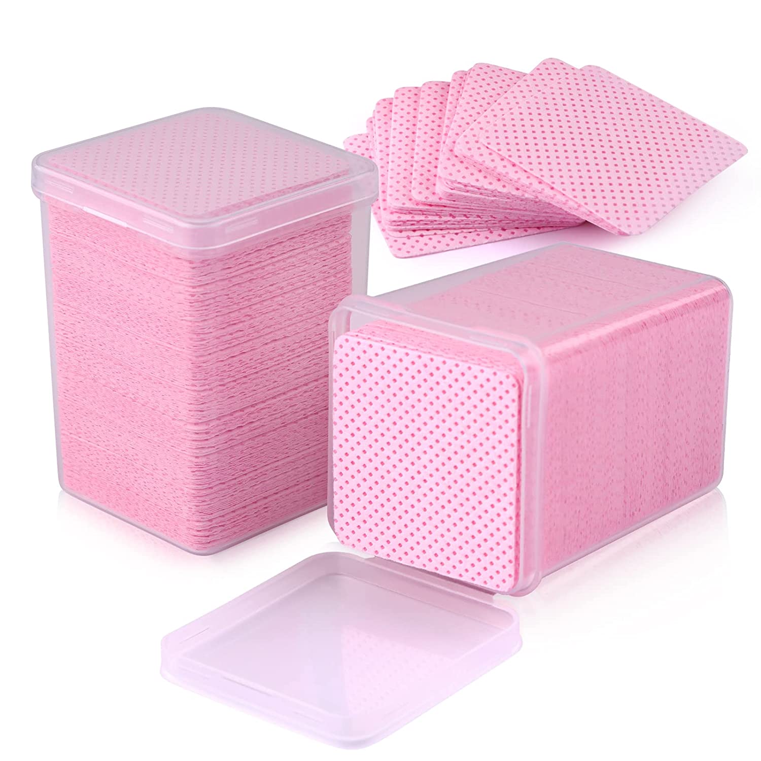 Rondas De Algodón Para Limpieza Facial Y Eliminación De Esmalte De Uñas, 100% Algodón Puro, Almohadillas Hipoalergénicas Para Eliminar El Maquillaje, Diseño Multicapa Sin Pelusa (100 Unidades, Paquete De 3
