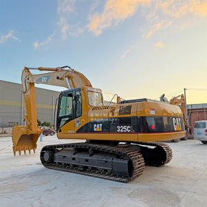 Excavatrice minière d'occasion de 25 tonnes CAT325C avec moteur à injection directe, excavatrice d'occasion remise à neuf CAT 325C 325D 325B pour travaux de terrassement - Product Image 2