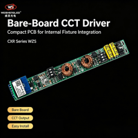 Driver LED à courant constant Zigbee 10-42VDC 2CH*(150-500mA) 1.5-21W CXR-21A-2(WZS)