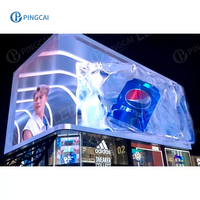 Mur LED vidéo HD étanche P2.5 P3 P4 P5 P6 P8 P10 Écran d'affichage de panneau d'affichage LED 3D pour la publicité de rue dans les aéroports