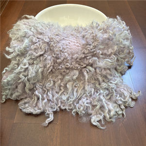 Manta de Lana para Fotografía, Piel de Cordero Rizada - Product Image 5