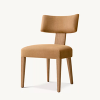 Table et chaise de salle à manger d'hôtel cinq étoiles de luxe Table et chaise de restaurant moderne Ensemble de meubles de salle à manger pour villa Ensemble de salle à manger pour restaurant