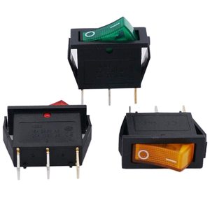 Chất lượng cao Universal Car Phần 3 PINS On-Off Hình Chữ Nhật Chuyển Đổi Rocker chiếu sáng KCD3-101N - Product Image 3