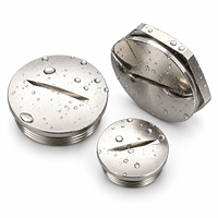Bouchon aveugle industriel antidéflagrant en acier inoxydable SS304, étanche IP68, filetage M20, modèle PG, boîte de jonction -40°C