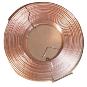 2.25x0.5mm Copper Coated Flat Stitching Wire Electro Galvanized Binding Wire Spool Wire Cutting Galvanised Zinc 8-14 Days CN;HEB