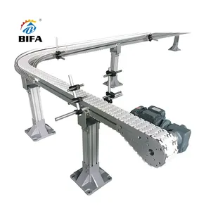 Bifa S/L/U Type Plastic PP Belt Flexible Belt Conveyor Machine FOR pak