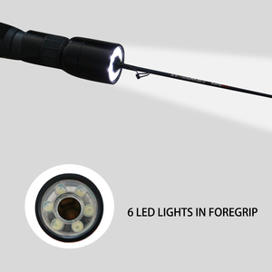 Canne à pêche en fibre de verre et carbone 24''-36'' pour la pêche sur glace et à la mouche, action moyenne, guides en acier inoxydable, spinning rapide, pour truite en rivière et en lac - Product Image 2