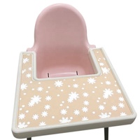 Tapis de Table en Silicone pour bébés, chaise haute, Table à manger, joyeux noël, enfants
