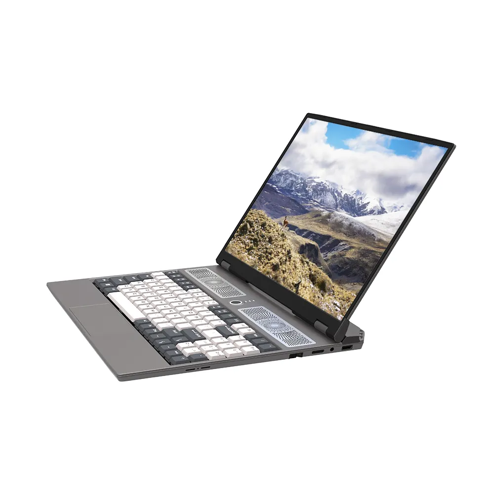 Intel Notebook Pc game N5105, Notebook logam Super tipis China SSD Win 11 pribadi & Rumah pemasok laptop 16 inci OEM IPS Quad Core 8GB
