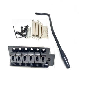 Pièces de guitare électrique ST <span class=keywords><strong>Tremolo</strong></span> simple et construction en métal de pont en acier pour corde de guitare électrique - Product Image 5