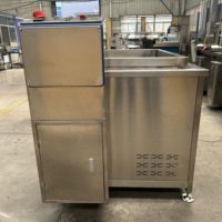 Máquina frita de cangrejos de río para freír nuggets de pollo automática de alta eficiencia