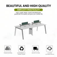 Escritorio de Trabajo Plegable Blanco de 4 Patas Ajustable para Uso Escolar, Tamaño Personalizable, Diseño Moderno