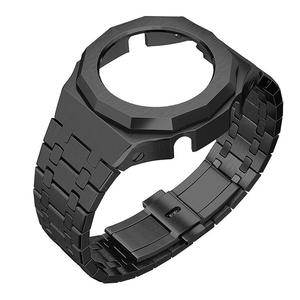 Kit de modification de montre Maenwvo de luxe en acier inoxydable, bracelet respirant 22 mm + boîtier - Product Image 2