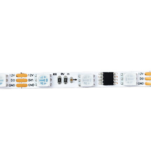 ไฟแถบ LED RGB 12V Ws2812B แผงวงจรพิมพ์สีขาว ควบคุมอัจฉริยะ สำหรับบาร์ ร้านคาราโอเกะ ตกแต่งบ้าน - Product Image 4