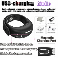 Vibrierender Penisring für Männer Länger und Stärker mit 10 Vibrationsmodi Erotikspielzeug für Männer Größenverstellbar Vibrierend