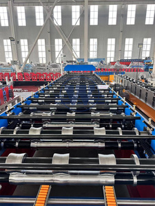 ระบบตัดแบบไม่หยุดชะงักความเร็วสูงสำหรับแผ่นหลังคาเหล็ก IBR เครื่องขึ้นรูปหลังคาโลหะแบบม้วนเย็น - Product Image 4