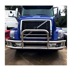 Pare-chocs avant de camion lourd américain populaire 2023, barre de protection contre les cerfs, grille de protection contre les cerfs, protection contre les cerfs pour Freightliner Cascadia - Product Image 5