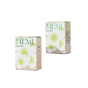 Custom Tea <b>Box</b> Printing Logo Kraft Paper Herbal Wellness Gift Set <b>White</b> Cardboard Packaging - Product Image 1