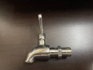 304 Stainless Steel Beverage <b>Tap</b> Faucet Single Handle <b>Jar</b> Bucket Wine Coffee Juice Dispenser Accessory - Product Image 2