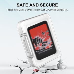 Boîte de protection anti-rayures pour <span class=keywords><strong>cartouche</strong></span> de jeu <span class=keywords><strong>Switch</strong></span>, pour <span class=keywords><strong>Switch</strong></span> 2 / OLED / <span class=keywords><strong>Lite</strong></span> / NS, boîte en plastique - Product Image 3