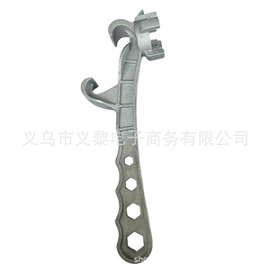 Aluminum Alloy <b>Lid</b> Opener Universal <b>Paint</b> Bucket Opener Multi Functional Wrench <b>For</b> Plastic Buckets - Product Image 3