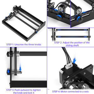 Rodillo giratorio de eje Y <span class=keywords><strong>SCULPFUN</strong></span> para grabar objetos cilíndricos latas rodillo grabador láser - Product Image 5