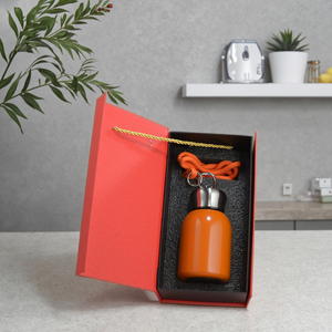 Thermos haut <span class=keywords><strong>de</strong></span> gamme en acier inoxydable 304 festif petite tasse à eau Portable laque capacité 200ml cadeau thermique chaud pour boissons chaudes - Product Image 5